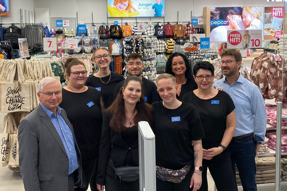 Pepco Team im Shop