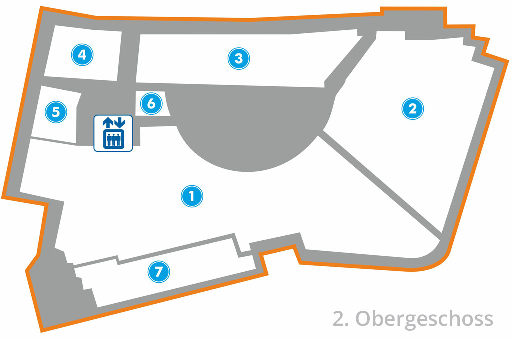 Plan 2. Obergeschoss